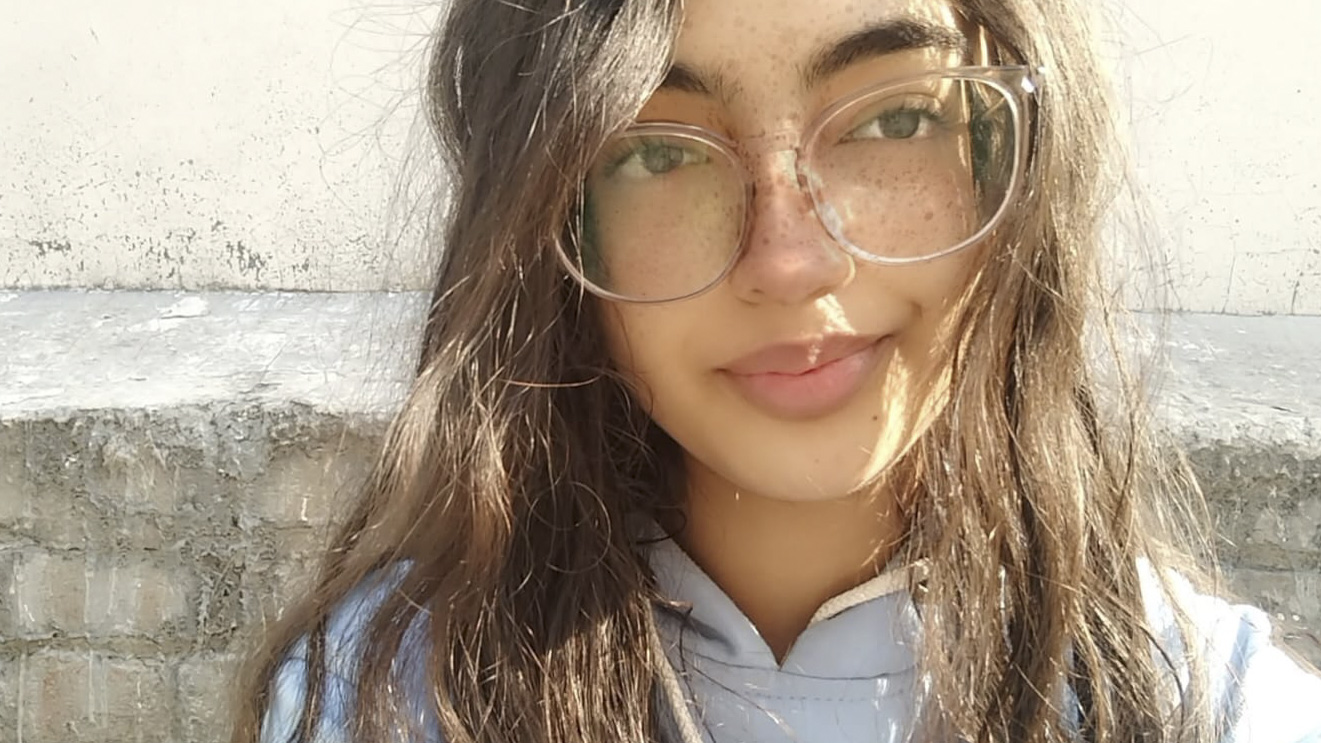 Avni in a sunny moment